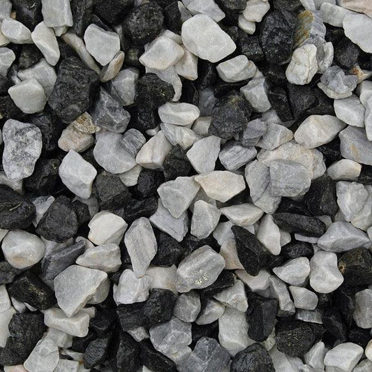 Black Ice Gravel 20mm | Gardenscapedirect