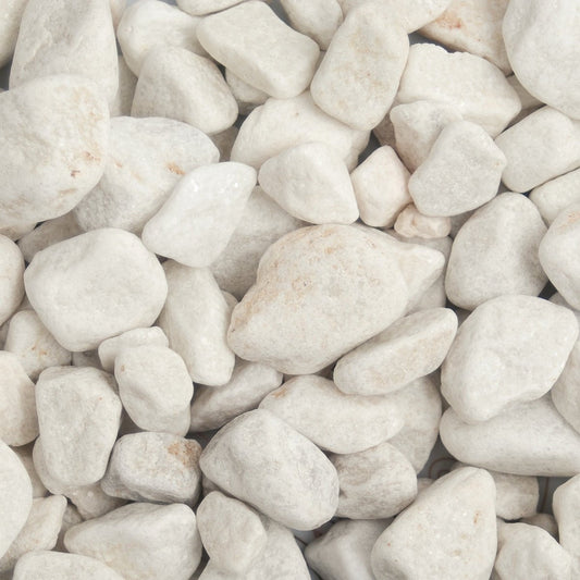 White Pebbles 20-40mm | Gardenscapedirect