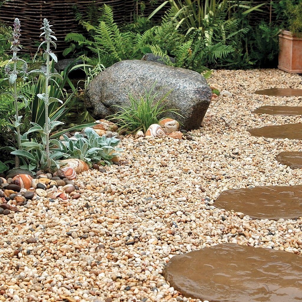 Apricot Gravel 14–22mm decorative quartz