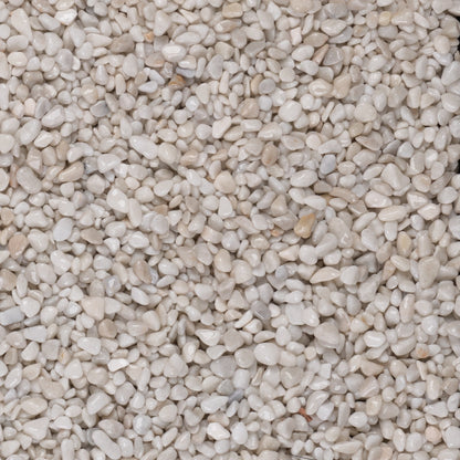 Artico White Marble Chippings  8-10mm - Gardenscapedirect