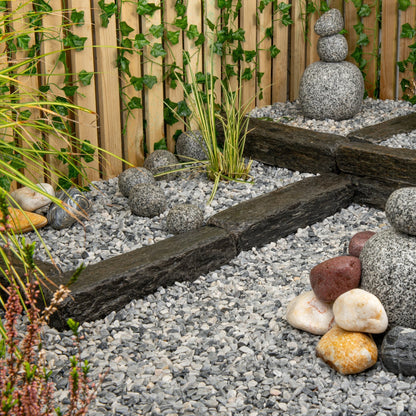 Azzuro Blue Marble Chippings 8-12mm - Gardenscapedirect