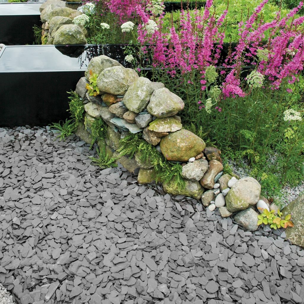 Black Slate 20mm - Gardenscapedirect