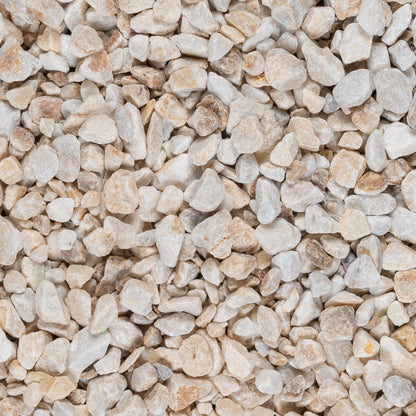 Spanish Gold Gravel 12–20mm Marble Chippings