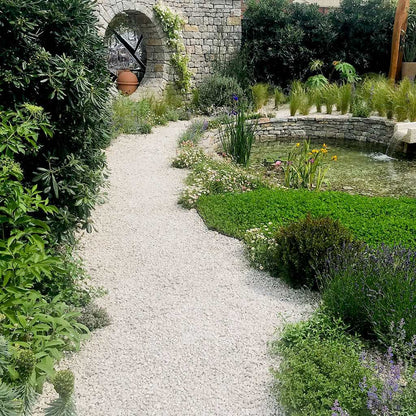 White Limestone 20mm | Gardenscapedirect