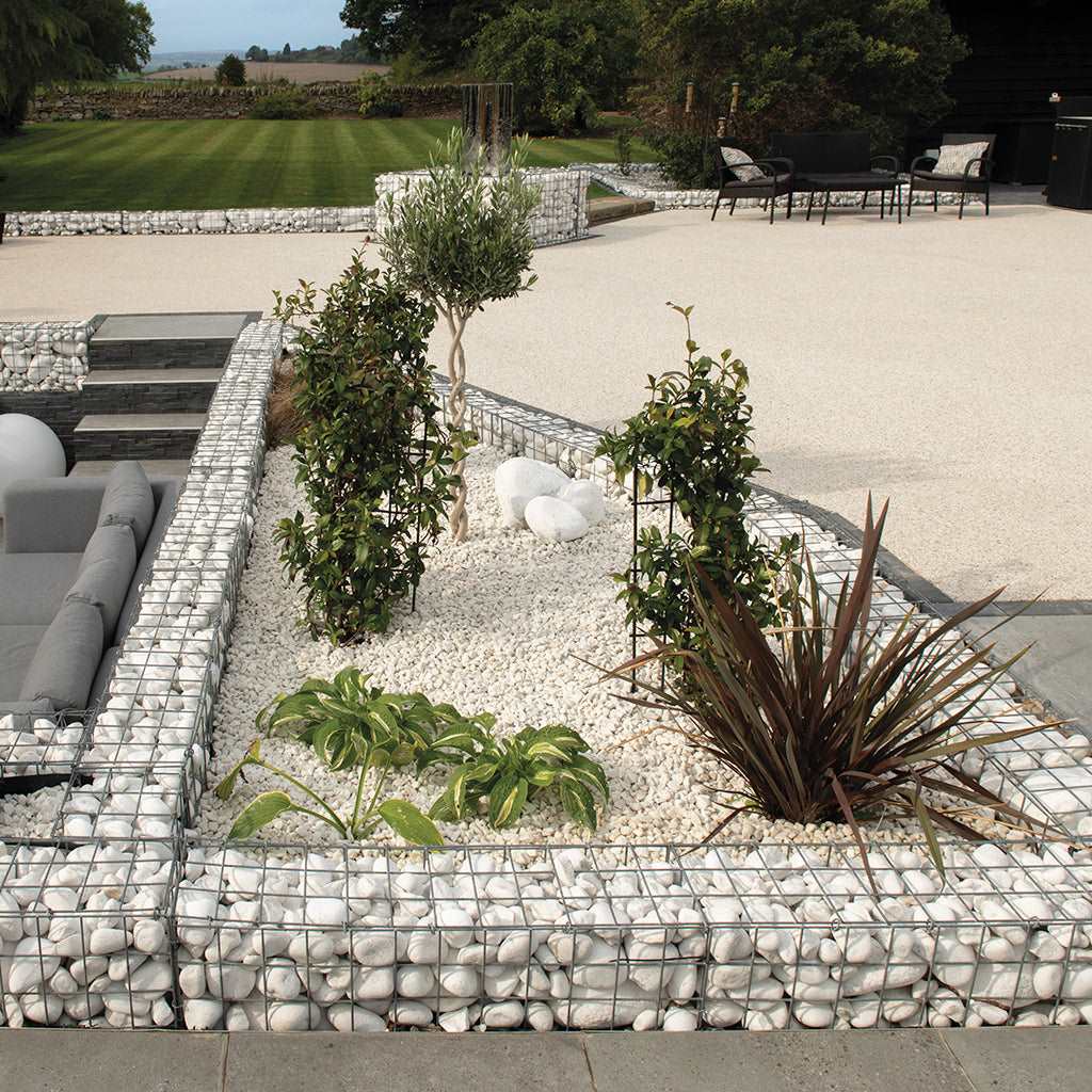 White Pebbles 20-40mm | Gardenscapedirect